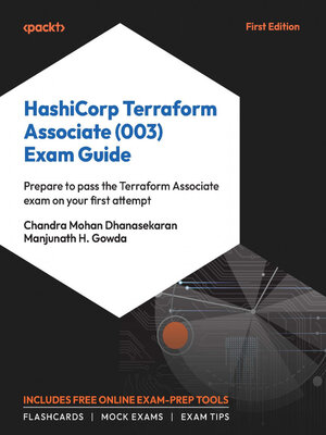 cover image of HashiCorp Terraform Associate (003) Exam Guide